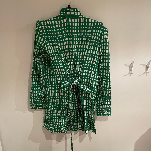 Cabi, Circuit Jacket, medium, green grid. - Picture 2 of 2